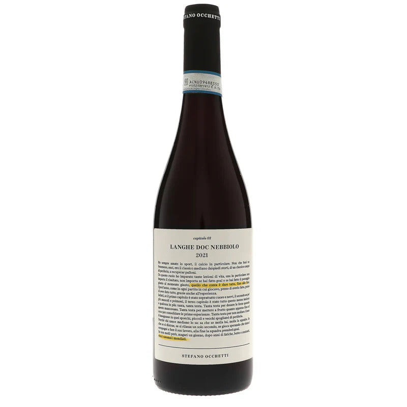 Stefano Occhetti Langhe Nebbiolo 2021 - 75CL